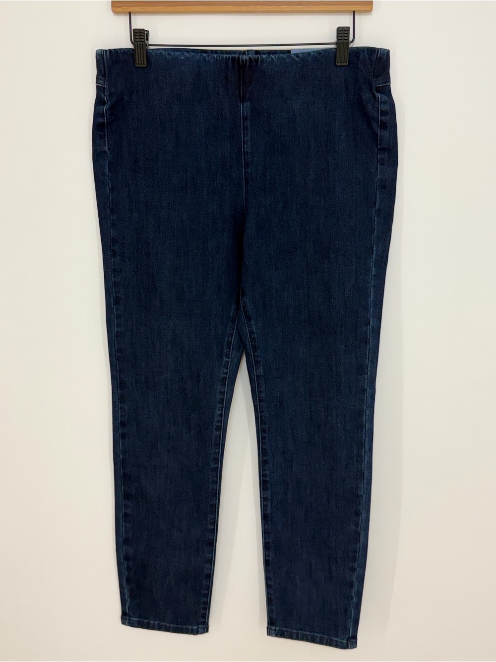 Soft Surroundings Women's Pull On Stretch Denim Legging/Ankle Jean Size PM